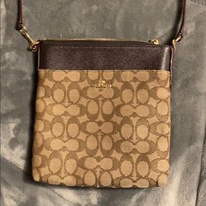 Coach cross body purse